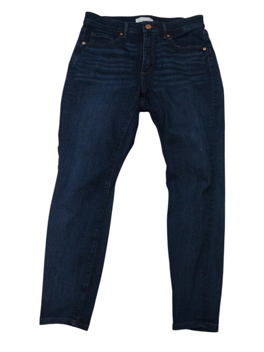 LOFT Women's Dark Blue Slim Denim Jeans SZ 8
